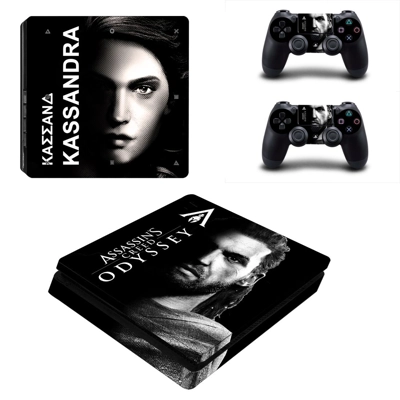 Assassins Creed Odyssey decal skin for PS4 Slim Console an.. Assassins Creed Odyssey decal skin for PS4 Slim Console an..
