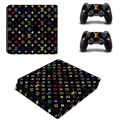 Supreme decal skin for PS4 Slim Console and two controllers Supreme decal skin for PS4 Slim Console and two controllers