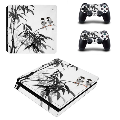 Animated Picture decal skin for PS4 Slim Console and two c.. Animated Picture decal skin for PS4 Slim Console and two c..