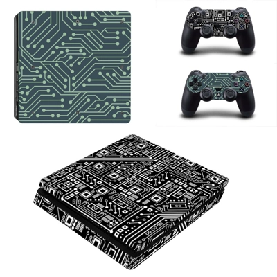 PCB Board decal skin for PS4 Slim Console and two controll.. PCB Board decal skin for PS4 Slim Console and two controll..