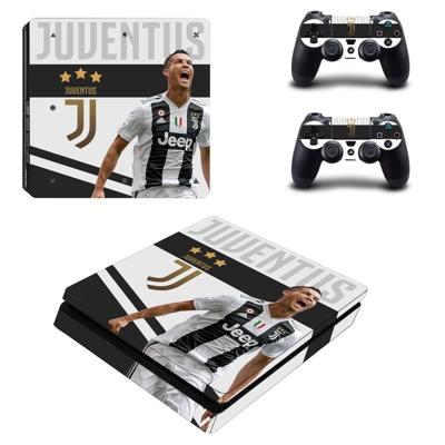Cristiano Ronaldo decal skin for PS4 Slim Console and two .. Cristiano Ronaldo decal skin for PS4 Slim Console and two ..