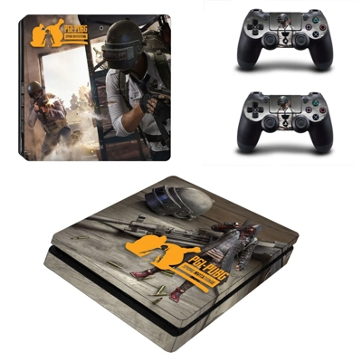 Playerunknown's Battlegrounds decal skin for PS4 Slim Cons.. Playerunknown's Battlegrounds decal skin for PS4 Slim Cons..