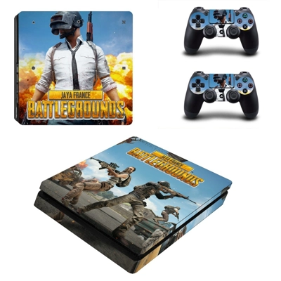 Jaya France Battlegrounds decal skin for PS4 Slim Console .. Jaya France Battlegrounds decal skin for PS4 Slim Console ..