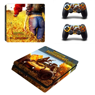 Playerunknown's Battlegrounds decal skin for PS4 Slim Cons.. Playerunknown's Battlegrounds decal skin for PS4 Slim Cons..