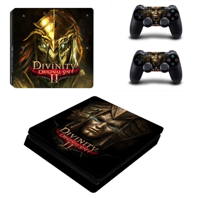 Divinity Original Sin 2 decal skin for PS4 Slim Console and two controllers