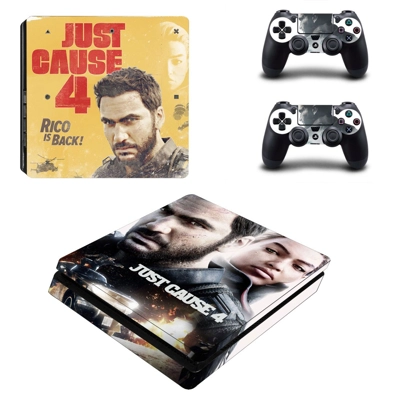 Just Cause 4 decal skin for PS4 Slim Console and two contr..