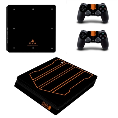 Call of Duty black ops 4 decal skin for PS4 Slim Console a.. Call of Duty black ops 4 decal skin for PS4 Slim Console a..