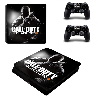 Call of Duty black ops 4 decal skin for PS4 Slim Console a.. Call of Duty black ops 4 decal skin for PS4 Slim Console a..