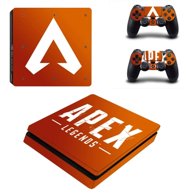 Apex Legends decal skin for PS4 Slim Console and two contr.. Apex Legends decal skin for PS4 Slim Console and two contr..