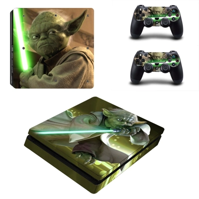Star Wars 4 decal skin for PS4 Slim Console and two contro.. Star Wars 4 decal skin for PS4 Slim Console and two contro..