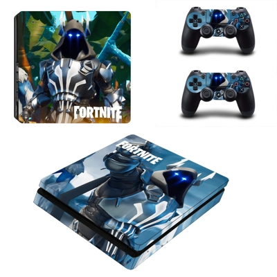 Fortnite decal skin for PS4 Slim Console and two controllers Fortnite decal skin for PS4 Slim Console and two controllers