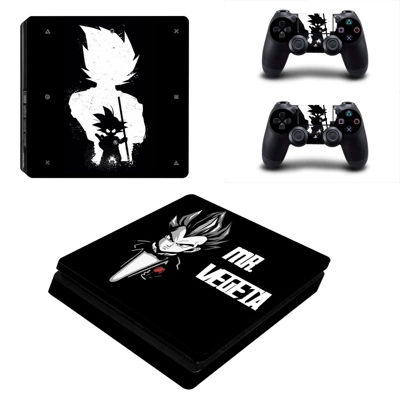 Dragon Ball decal skin for PS4 Slim Console and two contro.. Dragon Ball decal skin for PS4 Slim Console and two contro..