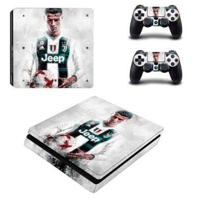 Juventus star decal skin for PS4 Slim Console and two cont.. Juventus star decal skin for PS4 Slim Console and two cont..