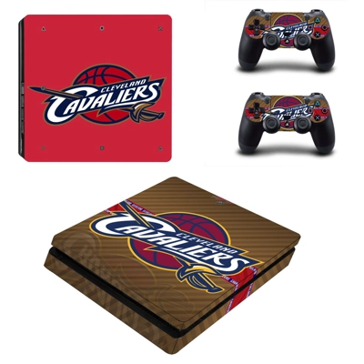 Cleveland Cavaliers decal skin for PS4 Slim Console and tw.. Cleveland Cavaliers decal skin for PS4 Slim Console and tw..