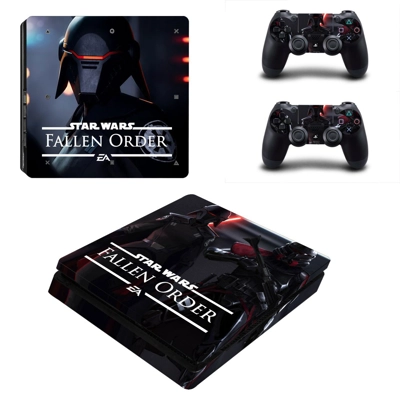 Stars Wars Jedi fallen order decal skin for PS4 Slim Conso.. Stars Wars Jedi fallen order decal skin for PS4 Slim Conso..