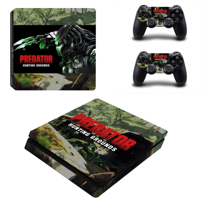 Predator Hunting Grounds decal skin for PS4 Slim Console a.. Predator Hunting Grounds decal skin for PS4 Slim Console a..