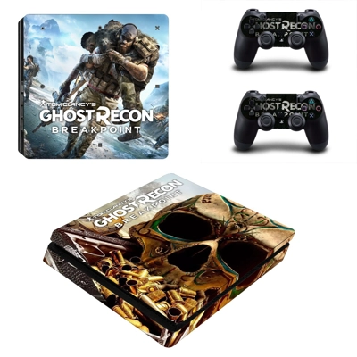 Ghost Recon breakpoint decal skin for PS4 Slim Console and.. Ghost Recon breakpoint decal skin for PS4 Slim Console and..