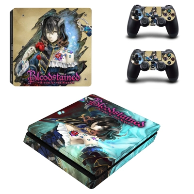 Bloodstrained ritual of the night decal skin for PS4 Slim .. Bloodstrained ritual of the night decal skin for PS4 Slim ..