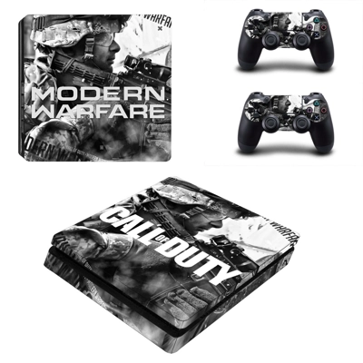 Call of Duty modern warfare decal skin for PS4 Slim Consol.. Call of Duty modern warfare decal skin for PS4 Slim Consol..