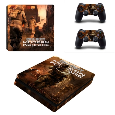 Call of Duty modern warfare decal skin for PS4 Slim Consol.. Call of Duty modern warfare decal skin for PS4 Slim Consol..