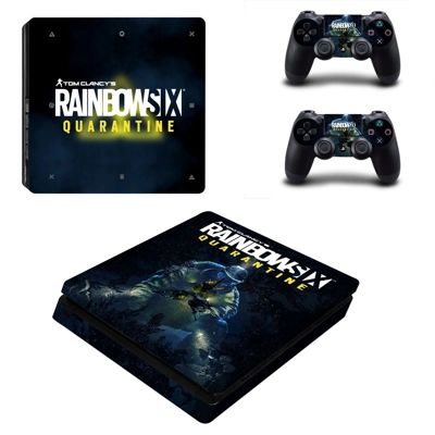 Rainbow Six Quarantine decal skin for PS4 Slim Console and..