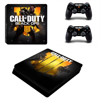 Call of Duty black ops decal skin for PS4 Slim Console and.. Call of Duty black ops decal skin for PS4 Slim Console and..