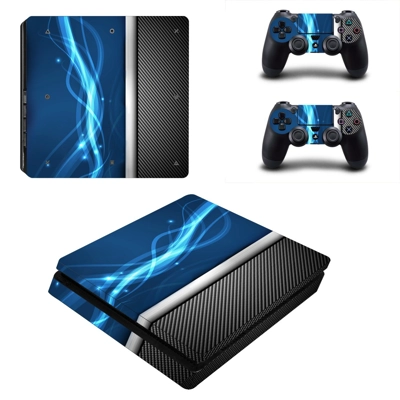Abstraction decal skin for PS4 Slim Console and two contro.. Abstraction decal skin for PS4 Slim Console and two contro..