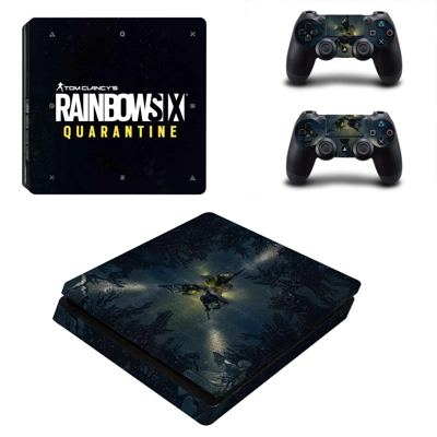 Rainbow Six Quarantine decal skin for PS4 Slim Console and..