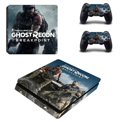 Ghost Recon breakpoint decal skin for PS4 Slim Console and.. Ghost Recon breakpoint decal skin for PS4 Slim Console and..