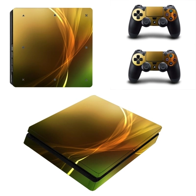 Abstraction decal skin for PS4 Slim Console and two contro.. Abstraction decal skin for PS4 Slim Console and two contro..