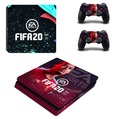 FIFA 20 decal skin for PS4 Slim Console and two controllers FIFA 20 decal skin for PS4 Slim Console and two controllers
