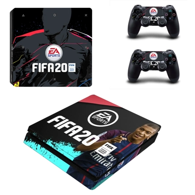 FIFA 20 decal skin for PS4 Slim Console and two controllers FIFA 20 decal skin for PS4 Slim Console and two controllers