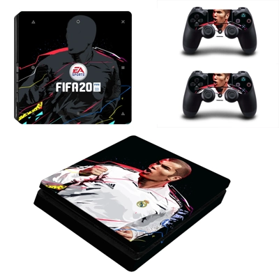 FIFA 20 decal skin for PS4 Slim Console and two controllers FIFA 20 decal skin for PS4 Slim Console and two controllers