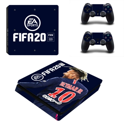 FIFA 20 decal skin for PS4 Slim Console and two controllers FIFA 20 decal skin for PS4 Slim Console and two controllers