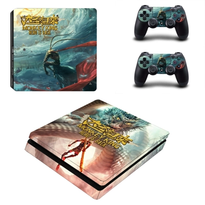 Monkey King Hero is Back decal skin for PS4 Slim Console a.. Monkey King Hero is Back decal skin for PS4 Slim Console a..