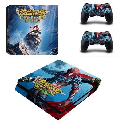 Monkey King Hero is Back decal skin for PS4 Slim Console a.. Monkey King Hero is Back decal skin for PS4 Slim Console a..