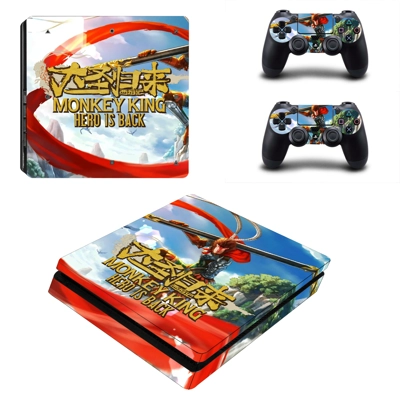 Monkey King Hero is Back decal skin for PS4 Slim Console a.. Monkey King Hero is Back decal skin for PS4 Slim Console a..