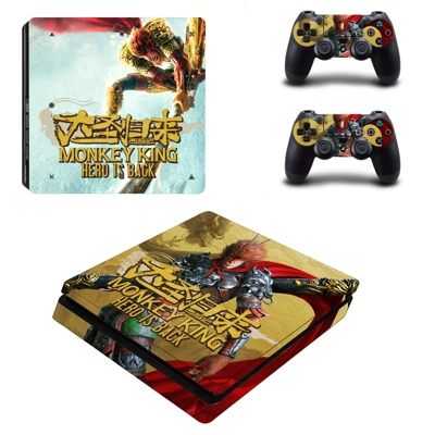 Monkey King Hero is Back decal skin for PS4 Slim Console a.. Monkey King Hero is Back decal skin for PS4 Slim Console a..