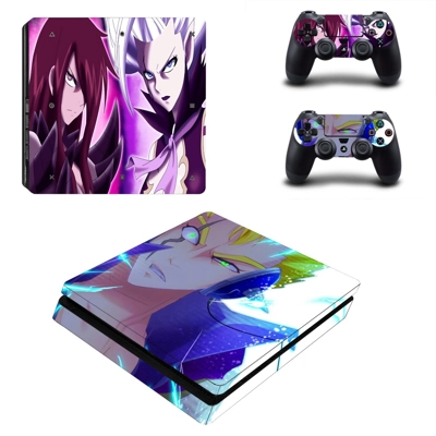 Fairy Tail mirajane decal skin for PS4 Slim Console and tw.. Fairy Tail mirajane decal skin for PS4 Slim Console and tw..