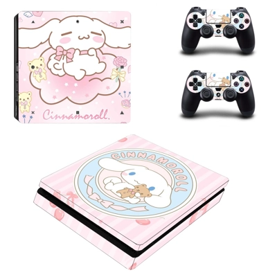 Cinnamoroll decal skin for PS4 Slim Console and two contro.. Cinnamoroll decal skin for PS4 Slim Console and two contro..
