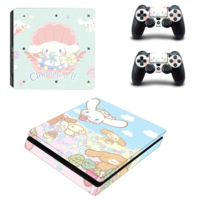 Cinnamoroll decal skin for PS4 Slim Console and two contro.. Cinnamoroll decal skin for PS4 Slim Console and two contro..
