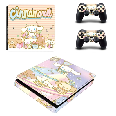 Cinnamoroll decal skin for PS4 Slim Console and two contro.. Cinnamoroll decal skin for PS4 Slim Console and two contro..