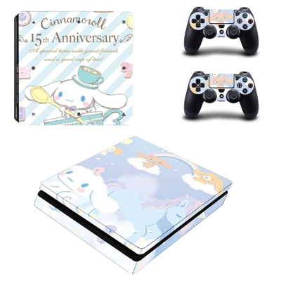 Cinnamoroll decal skin for PS4 Slim Console and two contro.. Cinnamoroll decal skin for PS4 Slim Console and two contro..
