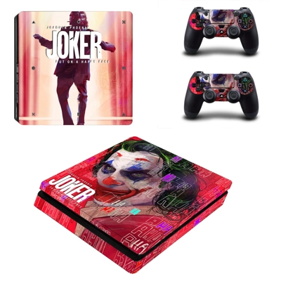Joker Joaquin Phoenix decal skin for PS4 Slim Console and .. Joker Joaquin Phoenix decal skin for PS4 Slim Console and ..