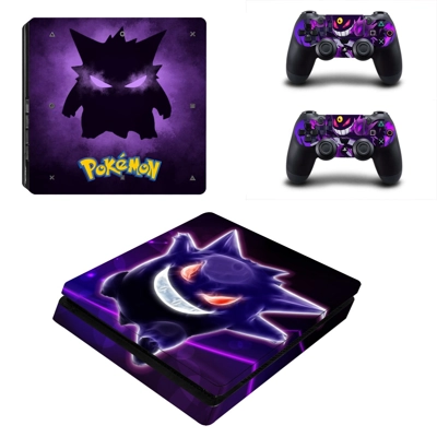 Pokemon Go decal skin for PS4 Slim Console and two control.. Pokemon Go decal skin for PS4 Slim Console and two control..
