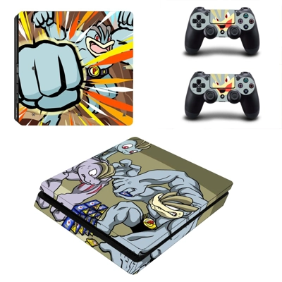 Pokemon Go decal skin for PS4 Slim Console and two control.. Pokemon Go decal skin for PS4 Slim Console and two control..