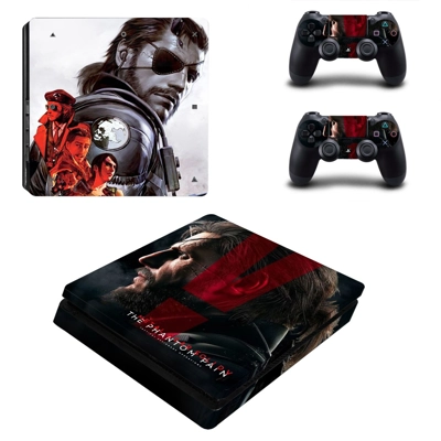 The Phantom Pain decal skin for PS4 Slim Console and two c.. The Phantom Pain decal skin for PS4 Slim Console and two c..