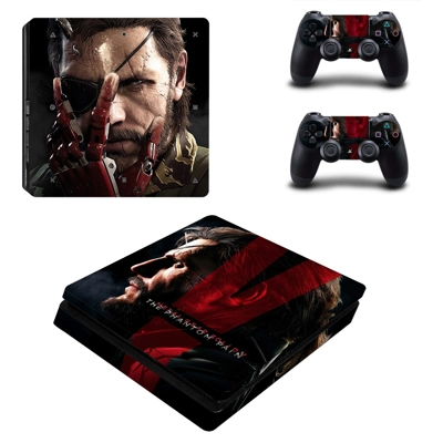 The Phantom Pain decal skin for PS4 Slim Console and two c.. The Phantom Pain decal skin for PS4 Slim Console and two c..