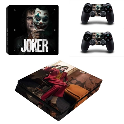 Joker Joaquin Phoenix decal skin for PS4 Slim Console and .. Joker Joaquin Phoenix decal skin for PS4 Slim Console and ..