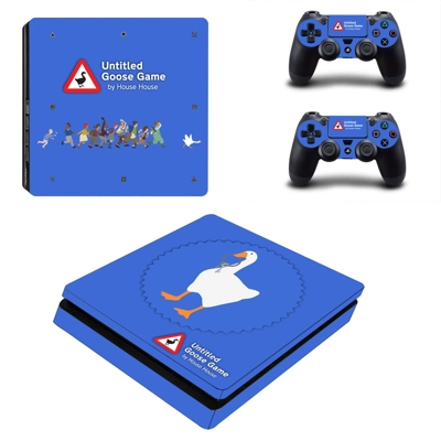 Untitled Goose Game decal skin for PS4 Slim Console and tw.. Untitled Goose Game decal skin for PS4 Slim Console and tw..
